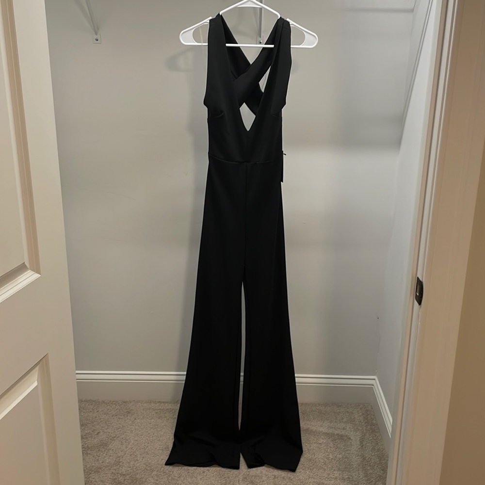 Brand New Lulus Black Criss Cross Jump